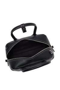 کیف زنانه مشکی بلند بنددار مینی دری مد