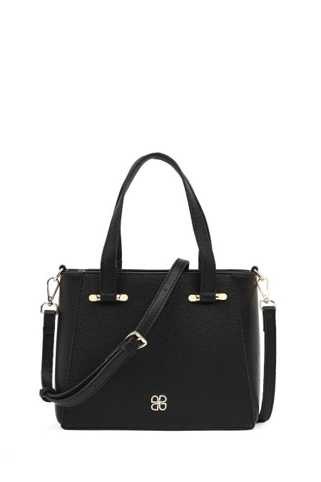 کیف زنانه مشکی بلند دری مد