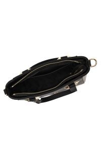 کیف زنانه مشکی بلند دری مد