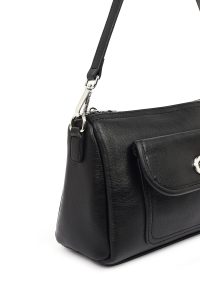 کیف زنانه مشکی بلند دری مد