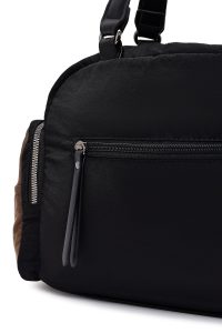 کیف زنانه مشکی بلند دری مد