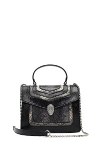 کیف زنانه مشکی بلند دری مد