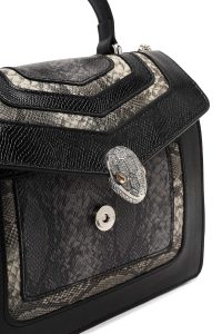 کیف زنانه مشکی بلند دری مد