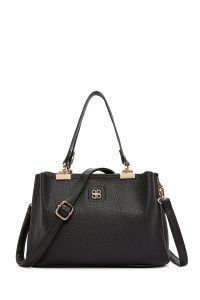 کیف زنانه مشکی بلند دری مد