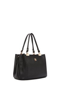 کیف زنانه مشکی بلند دری مد