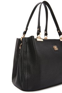 کیف زنانه مشکی بلند دری مد