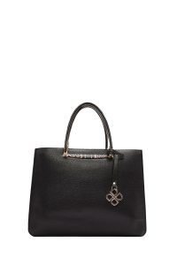 کیف زنانه مشکی بلند دری مد