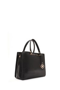 کیف زنانه مشکی بلند دری مد