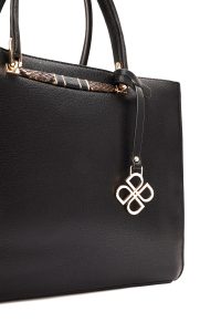 کیف زنانه مشکی بلند دری مد