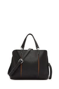 کیف زنانه مشکی بلند دری مد