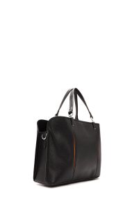 کیف زنانه مشکی بلند دری مد