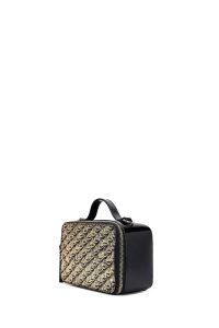 کیف زنانه مشکی بلند رودوشی مینی دری مد