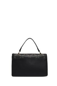 کیف زنانه مشکی بلند سنگی دری مد