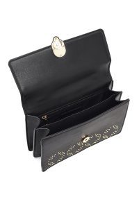 کیف زنانه مشکی بلند سنگی دری مد