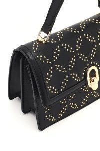 کیف زنانه مشکی بلند سنگی دری مد