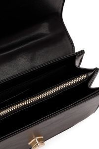 کیف زنانه مشکی بلند طرح‌دار دری مد