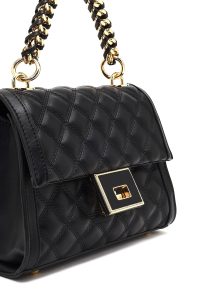 کیف زنانه مشکی بلند لحافی دری مد