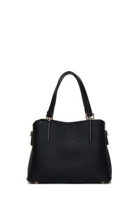 کیف زنانه مشکی بلند چاپی مینی دری مد