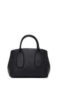 کیف زنانه مشکی بلند چرمی دری مد