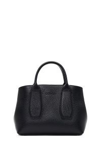 کیف زنانه مشکی بلند چرمی دری مد