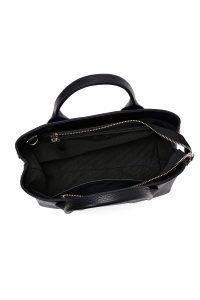 کیف زنانه مشکی بلند چرمی دری مد