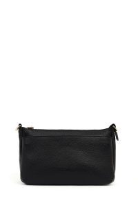 کیف زنانه مشکی بلند چرمی دری مد