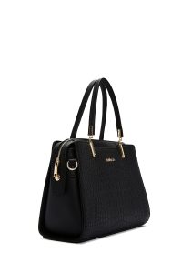 کیف زنانه مشکی بلند کروکو دری مد