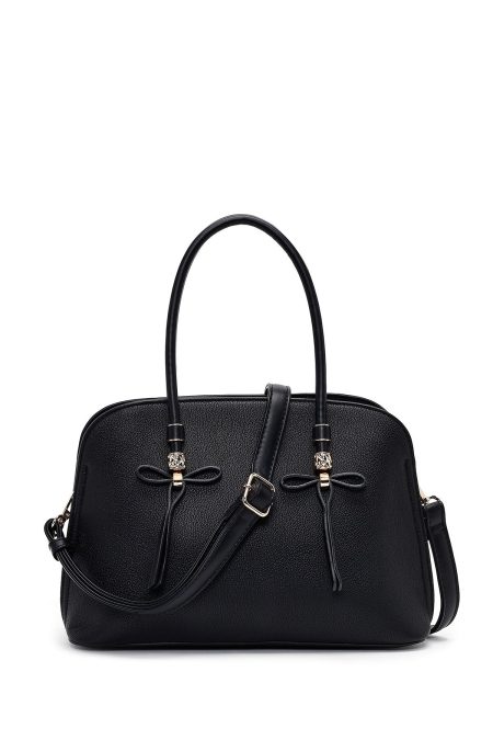 کیف زنانه مشکی بلند کلاسیک دری مد