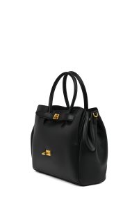 کیف زنانه مشکی بلند کلاسیک دری مد