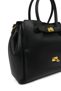 کیف زنانه مشکی بلند کلاسیک دری مد