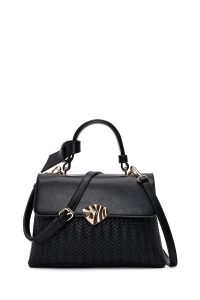 کیف زنانه مشکی بلند کلاسیک دری مد