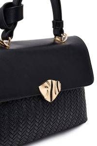 کیف زنانه مشکی بلند کلاسیک دری مد