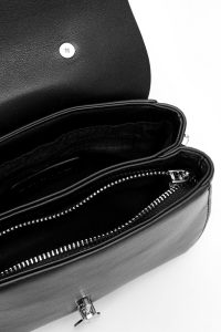 کیف زنانه مشکی بلند کلاسیک دری مد