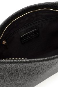 کیف زنانه مشکی بنددار بافته دری مد