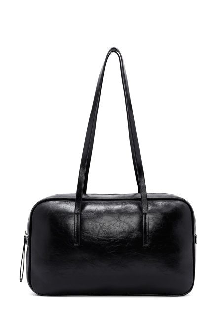 کیف زنانه مشکی بنددار دری مد