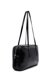 کیف زنانه مشکی بنددار دری مد