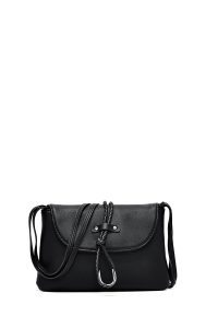 کیف زنانه مشکی بنددار دری مد