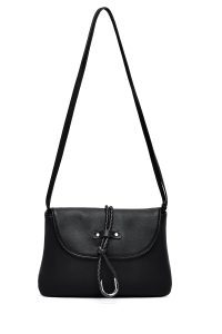 کیف زنانه مشکی بنددار دری مد