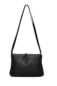 کیف زنانه مشکی بنددار دری مد