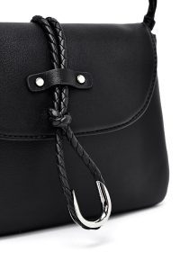 کیف زنانه مشکی بنددار دری مد