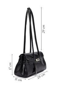 کیف زنانه مشکی دری مد