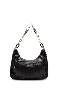 کیف زنانه مشکی دو بند دری مد