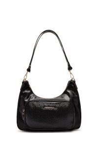 کیف زنانه مشکی دو بند دری مد