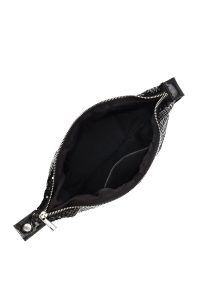 کیف زنانه مشکی مینی پولک‌دار دری مد