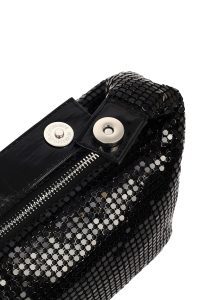 کیف زنانه مشکی مینی پولک‌دار دری مد