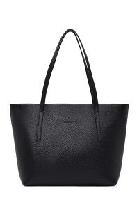 کیف زنانه مشکی چرمی دری مد