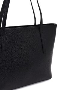 کیف زنانه مشکی چرمی دری مد