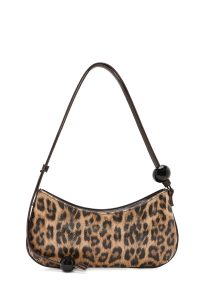 کیف زنانه مینی دوشی پلنگی چاپ‌دار دری مد