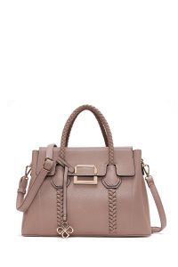 کیف زنانه ویژن بلند با جزئیات بافت دری مد