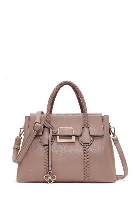 کیف زنانه ویژن بلند با جزئیات بافت دری مد